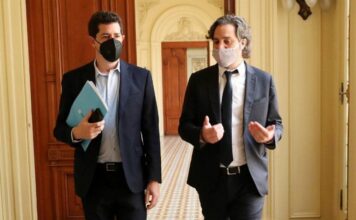 El Ministro del Interior y el Jefe de Gabinete anunciaron plan de obras
