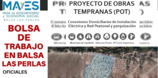 Convocan a inscribirse para trabajar en las obras del barrio Costa Esperanza