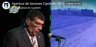 Un minuto para Las Perlas en el discurso de Claudio Di Tella