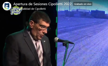 Un minuto para Las Perlas en el discurso de Claudio Di Tella