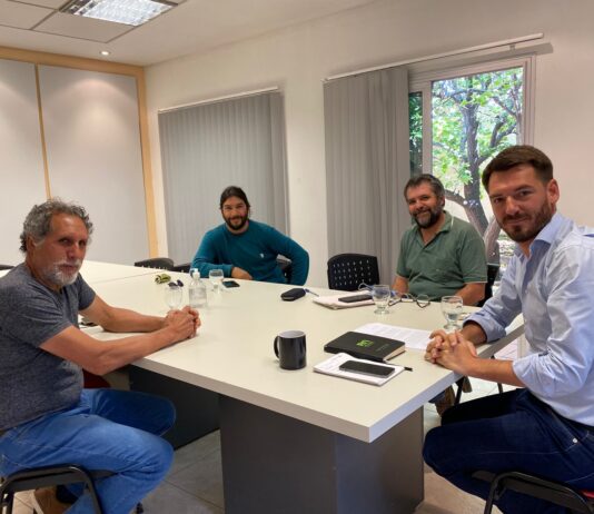 Rodrigo Buteler se reunió con la Mesa del Asociativismo