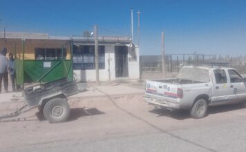 La Delegación instaló una nueva garita en Costa Esperanza