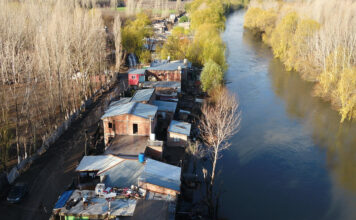 Tras el temporal relevan el impacto de la crecida del Río Neuquén